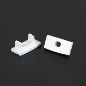 LED aluminium profil végzáró (41010hez) - 2 db - fehér Phenom 41010E-WH