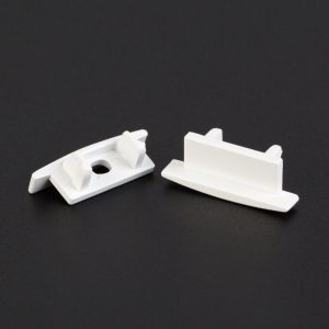 LED aluminium profil végzáró (41011hez) - 2 db - fehér Phenom 41011E-WH