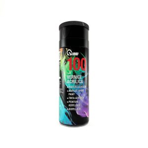 Akril zománcfesték - fémre, műanyagra, fára - 400 ml - fényes fekete VMD 17300-GBK
