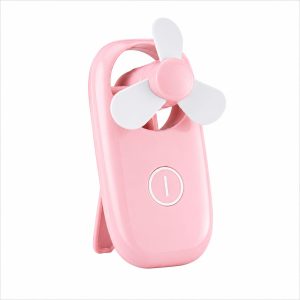 Mini ventilátor - 2 x AAA - 6 x 5 x 11,5 cm - 4 szín 51099