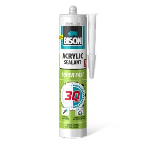 Bison 30 perces akril, fehér, 300ml    Bison B05624