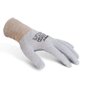 Csúszásmentes poliészter–spandex védőkesztyű - "L" - rugalmas, vékony, légáteresztő - 1 pár Handy 11136L