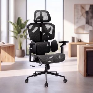 TitanMesh Pro Irodai forgószék oldalpárnával - fekete - 119 x 72 x 73 cm BeMaDa BMD1123BK