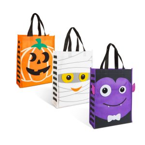Halloween-i táska - filc díszítéssel - 40 x 30 cm - 3 féle    Bewello 56624