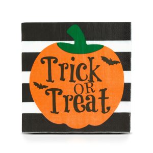 Halloween-i papírszalvéta - tök - 2 rétegű - 33 x 33 cm - 16 db / csomag    Bewello 56631A